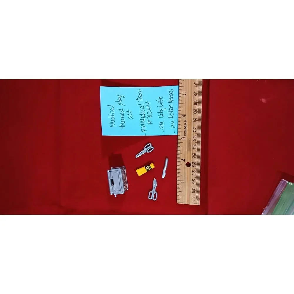 Playmobil Medical Kit Urgent Care Doctor Nurse Vet Clinic Hospital Clinic